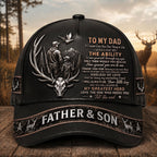 Personalized Father & Son Hunting Cap – Gift for Dad VTTHA00002
