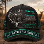 Personalized Father & Son Hunting Cap – Gift for Dad VTTHA00002