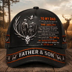 Personalized Father & Son Hunting Cap – Gift for Dad VTTHA00002