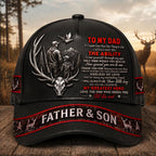 Personalized Father & Son Hunting Cap – Gift for Dad VTTHA00002