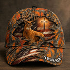 Personalized Christian Deer Hunting Cap VTTHA00003