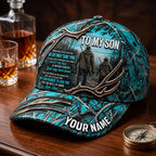 Personalized To My Son Hunting Cap – Father & Son Deer Hunter Gift VTTHA00005