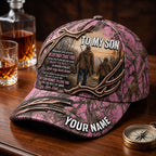 Personalized To My Son Hunting Cap – Father & Son Deer Hunter Gift VTTHA00005