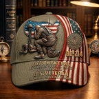 Personalized U.S. Veteran DD-214 Cap – Freedom Isn’t Free Patriotic Hat VTTHA00012
