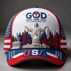 God & Country USA Cap – Christian Patriotic Hat VTTHA00023