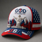 God & Country USA Cap – Christian Patriotic Hat VTTHA00023