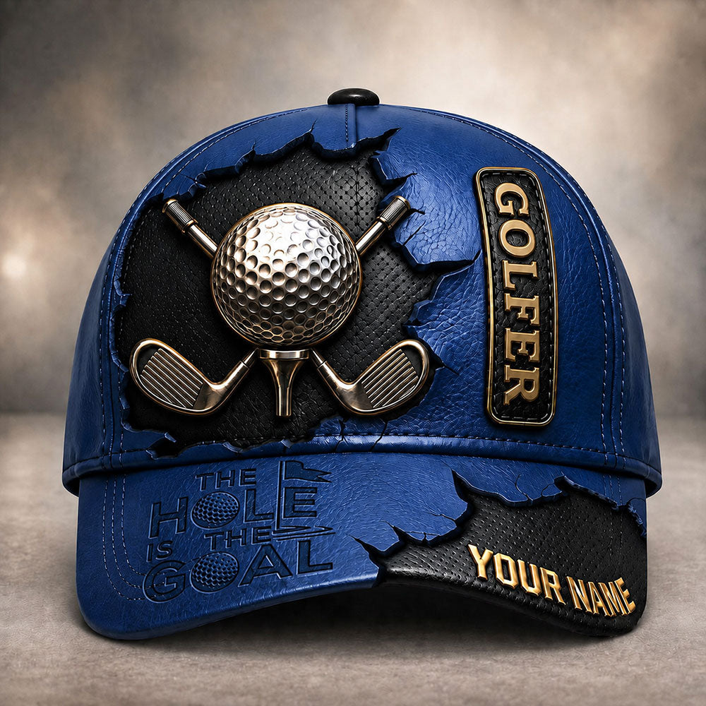 The Hole Is The Goal – Personalized Golfer Cap VTTHA00024