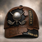 The Hole Is The Goal – Personalized Golfer Cap VTTHA00024