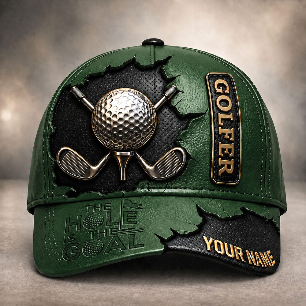 The Hole Is The Goal – Personalized Golfer Cap VTTHA00024