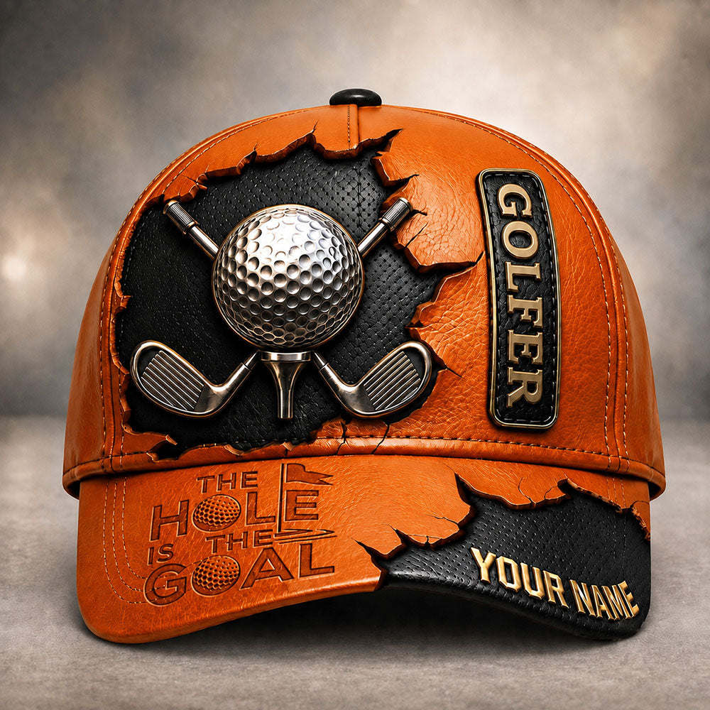The Hole Is The Goal – Personalized Golfer Cap VTTHA00024