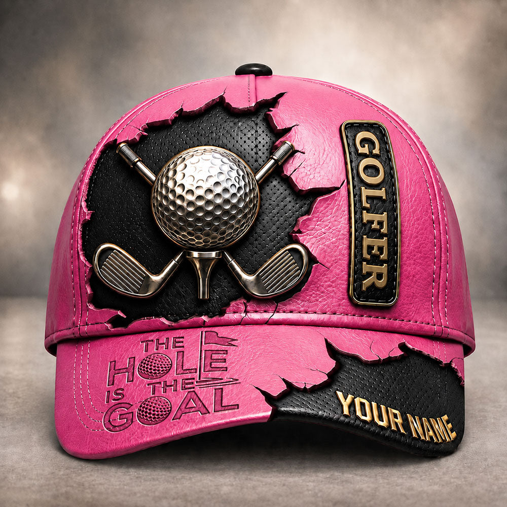 The Hole Is The Goal – Personalized Golfer Cap VTTHA00024