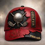 The Hole Is The Goal – Personalized Golfer Cap VTTHA00024