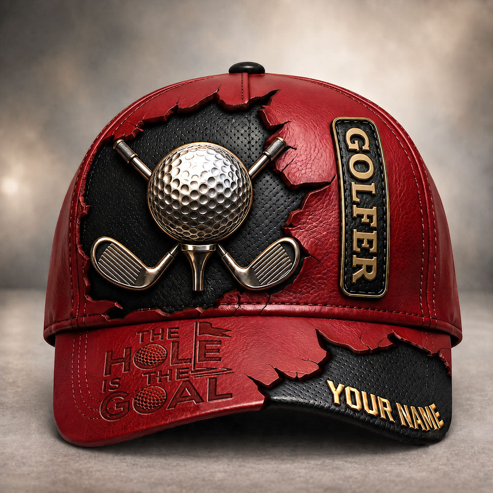 The Hole Is The Goal – Personalized Golfer Cap VTTHA00024
