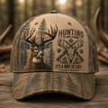 Hunting Isn’t a Hobby, It’s a Way of Life – Deer Hunter Cap VTTHA00026