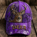 Whitetail Deer Camo Cap – Personalized Rustic Deer Hat VTTHA00028