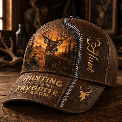 Deer Hunting Cap – Hunting Is My Favorite Season VTTHA00029