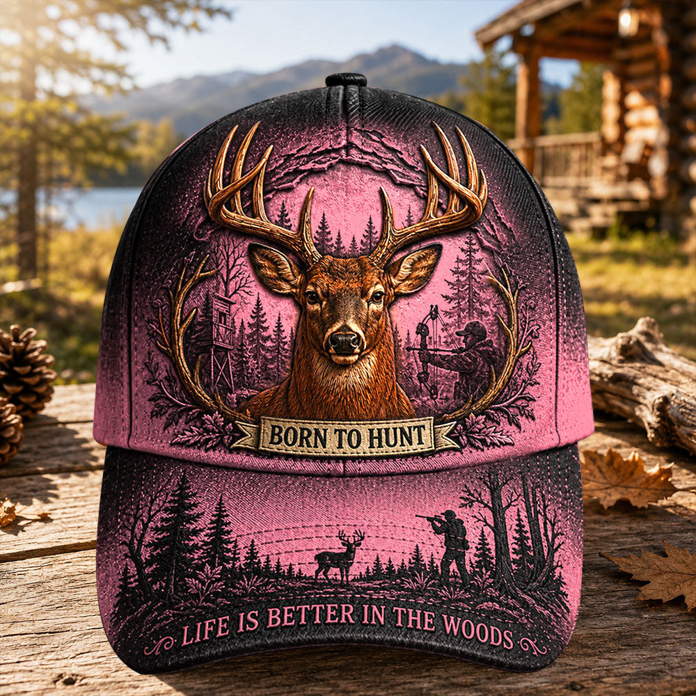 Whitetail Deer Hunting Cap – Gift for Bow Hunters VTTHA00032