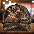 Personalized Deer Hunting Cap – Custom Gift for Hunters VTTHA00035