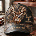 Personalized Deer Hunting Cap – Gift for Hunters VTTHA00036