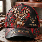 Personalized Deer Hunting Cap – Gift for Hunters VTTHA00036