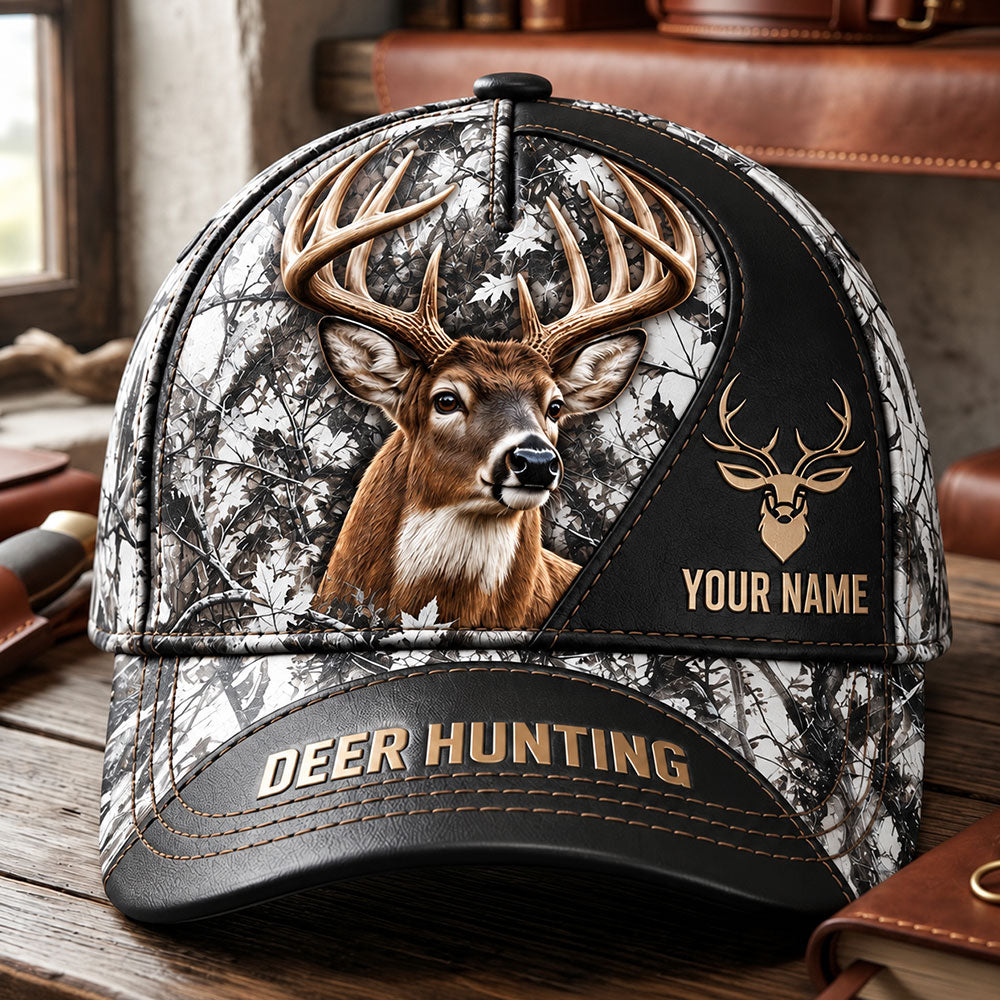 Personalized Deer Hunting Cap – Gift for Hunters VTTHA00036