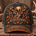Big Buck Energy – Personalized Whitetail Hunter Cap VTTHA00045