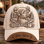 Big Buck Hat– Personalized Whitetail Hunter Cap VTTHA00047