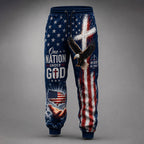 Personalized One Nation Under God  – Christian Patriotic Eagle VTTHB00001
