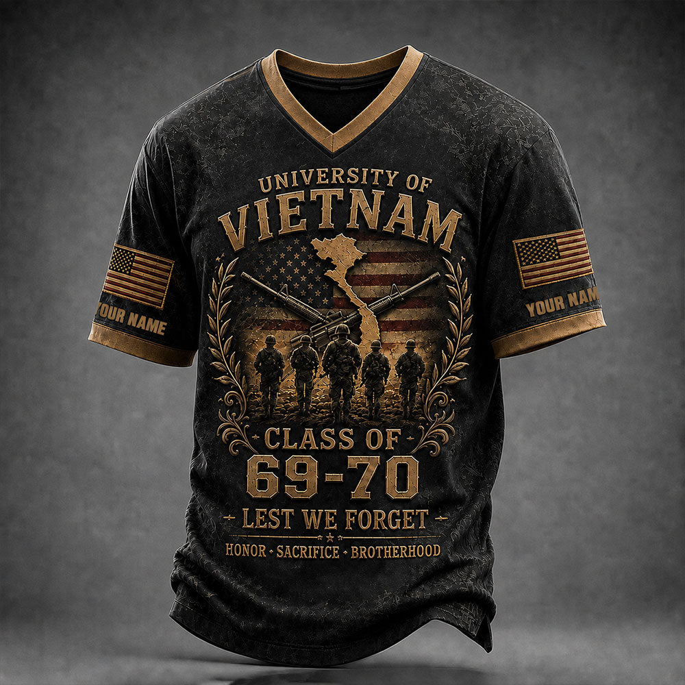 Personalized Vietnam Veteran – Lest We Forget Military Tribute VTTHB00002