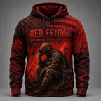 Personalized RED Friday – Remember Everyone Deployed Military VTTHB00004