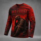 Personalized RED Friday – Remember Everyone Deployed Military VTTHB00004