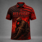 Personalized RED Friday – Remember Everyone Deployed Military VTTHB00004