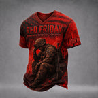 Personalized RED Friday – Remember Everyone Deployed Military VTTHB00004