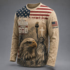 Personalized One Nation Under God – Patriotic Eagle & Liberty VTTHB00005