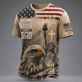 Personalized One Nation Under God – Patriotic Eagle & Liberty VTTHB00005