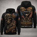 Personalized U.S. Veteran DD-214– Freedom Isn’t Free Patriotic VTTHB00008