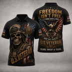 Personalized U.S. Veteran DD-214– Freedom Isn’t Free Patriotic VTTHB00008