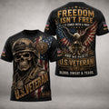 Personalized U.S. Veteran DD-214– Freedom Isn’t Free Patriotic VTTHB00008