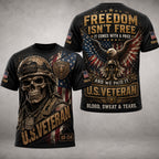 Personalized U.S. Veteran DD-214– Freedom Isn’t Free Patriotic VTTHB00008