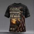 Personalized U.S. Veteran DD-214 T-Shirt – Take Care of Veterans VTTHB00010