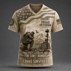 Personalized Proud U.S. Veteran – I Have Survived Patriotic Military VTTHB00011