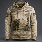 Personalized Proud U.S. Veteran – I Have Survived Patriotic Military VTTHB00011