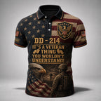 Personalized U.S. Veteran DD-214 T-Shirt – It’s a Veteran Thing VTTHB00012