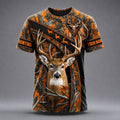 Personalized Whitetail Deer Hunting T-Shirt – Multicolor Camo Hunter Shirt VTTHB00013
