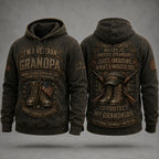 Veteran Grandpa Protector T-Shirt – Proud to Protect My Grandkids VTTHB00015