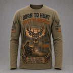 Born to Hunt, Built to Respect – Personalized Deer Hunter  VTTHB00017