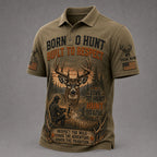 Born to Hunt, Built to Respect – Personalized Deer Hunter  VTTHB00017