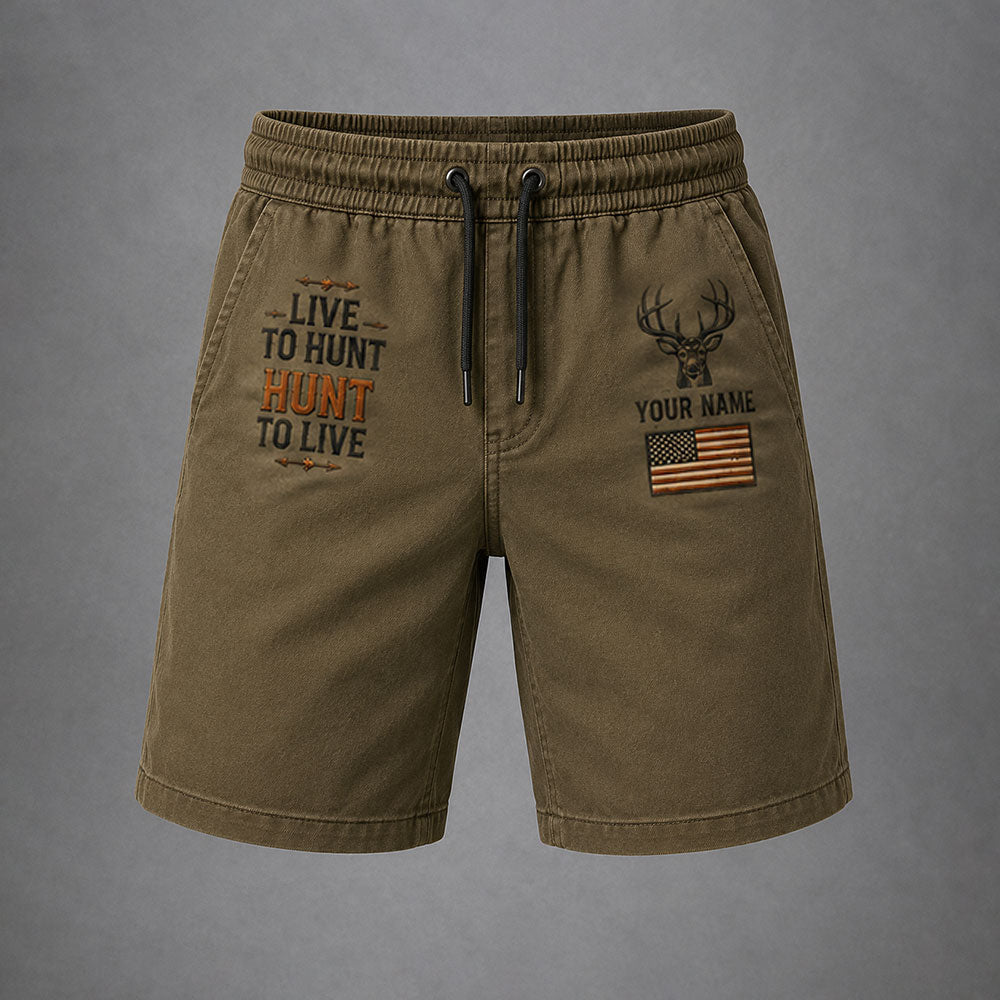 Born to Hunt, Built to Respect – Personalized Deer Hunter  VTTHB00017