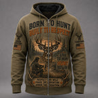Born to Hunt, Built to Respect – Personalized Deer Hunter  VTTHB00017