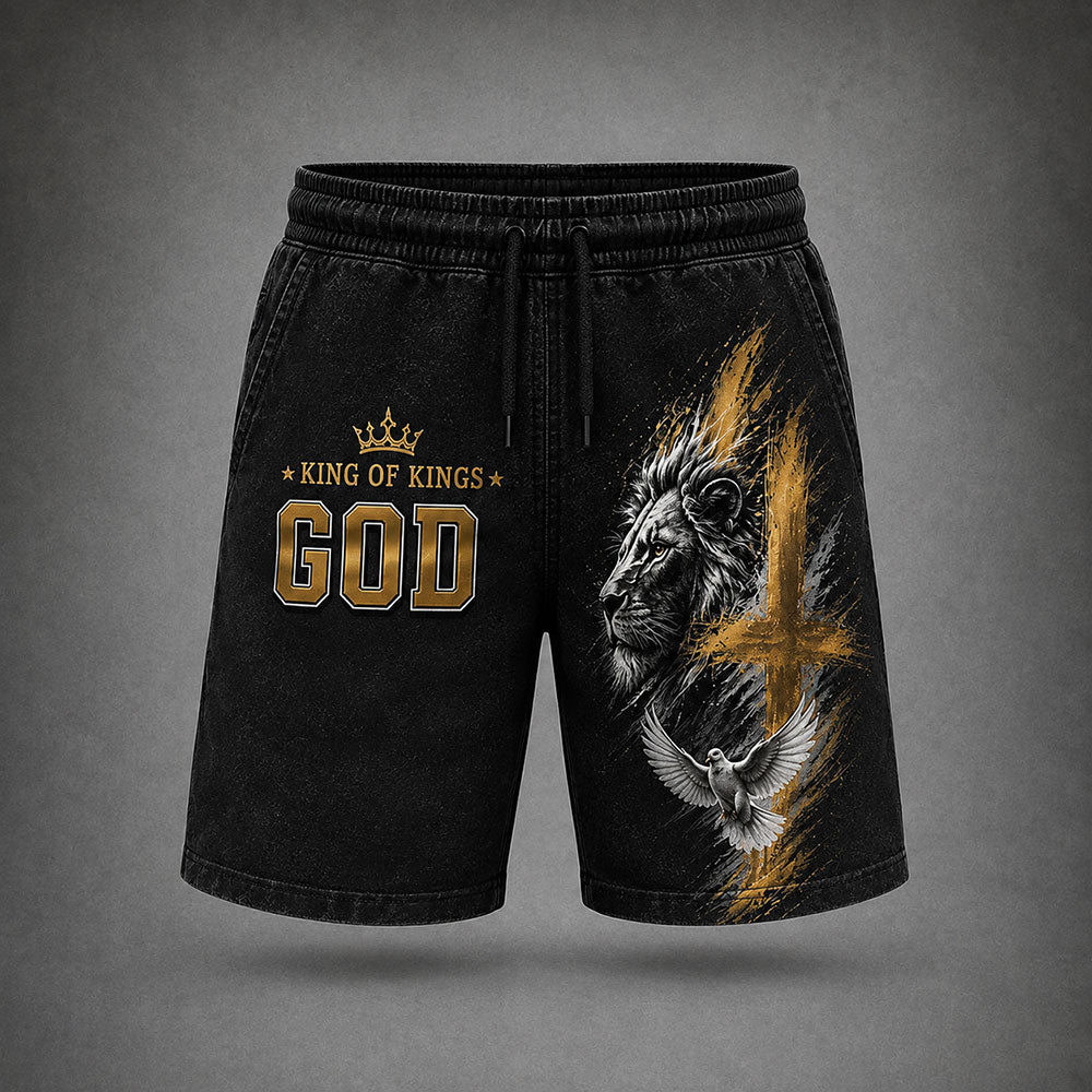 God King of Kings Christian T-Shirt – Faith Gift for Christians VTTHB00018